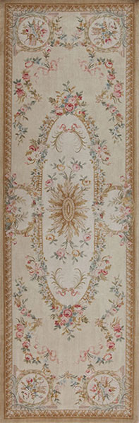 91635, Savonnerie MS-13, IVORY 